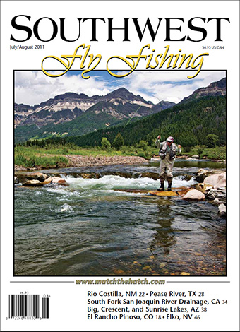 Weminuche Creek featured on the cover of Southwest Fly Fishing